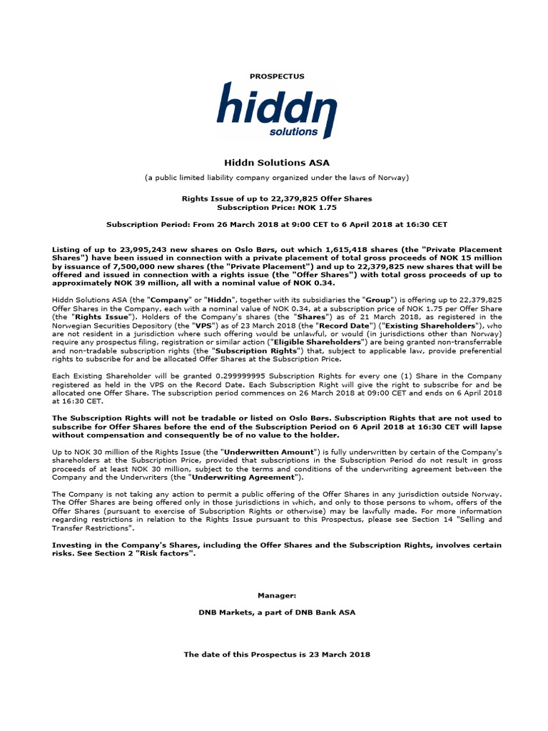 Hiddn | PDF | Computer Data Storage | Securities (Finance)