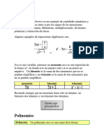 Expresiones Algebraicas