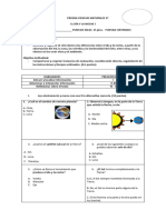 Prueba Ciencias 1º Dia y Noche I