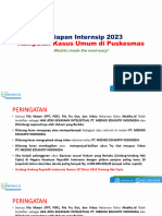 Persiapan Internsip - Kasus Umum Puskesmas 2023-2