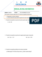 Examen - Mensual - de - Raz. Matematica