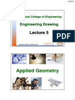Lect - 5 - Applied - Geometry - 16-17 - HBE - Students - PDF Filename - UTF-8''Lect 5 Applied Geometry (16-17) - HBE Students