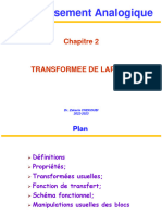 Chap# 2 - Transformée de La Place