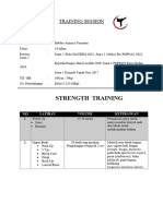 Training Session Strength