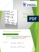 4.2.2 Leyes Delos Exponentes