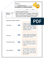 Guía de Trabajo #1 Unidad #3 SEGUNDO BÁSICO ED. FÍSICA