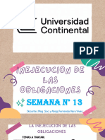 Semana 13 - Inejecucion de Las Obligaciones