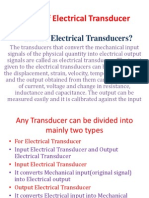 Types of Electrical Transducer