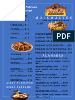 Taqueria Luis Menu