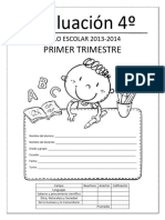 Evaluación 4º