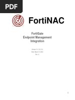 FortiNAC FortiGate Endpoint Management Integration Guide v9