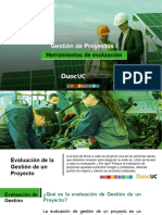 2.3.1 Principales Herramientas de Evaluacion Seguimiento y Control de La Gestion de Un Proyecto