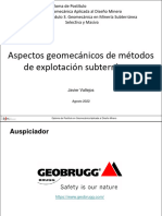 01 Geomecanica Metodos de Explotacion Subterraneos