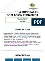 Patología Tumoral en Población Pediátrica I