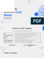 Cluster A Personality Disorders Case Report by Slidesgo