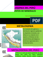 Metalogenia Del Peru
