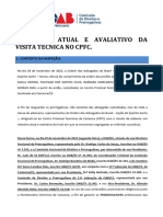 Relatório de Inspeção Complementar CPFC 07-11-21