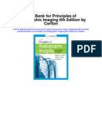 Test Bank For Principles of Radiographic Imaging 6th Edition by Carlton