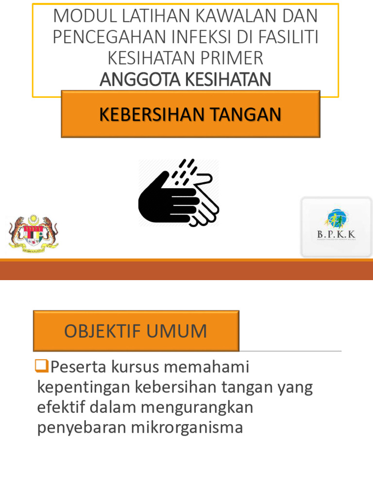 Slide Hand Hygiene PDF