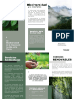 Brochure de Biodiversidad y Recursos Naturales