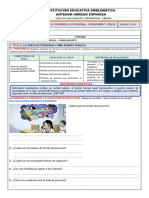 Sesión 28. Dpcc. 2° Sec 2023. Ficha