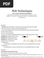 Web Technologies Unit 2 Part 1