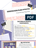 Innovation Plan Updates
