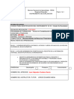 Instrumento IE25 - Estado de Resultados