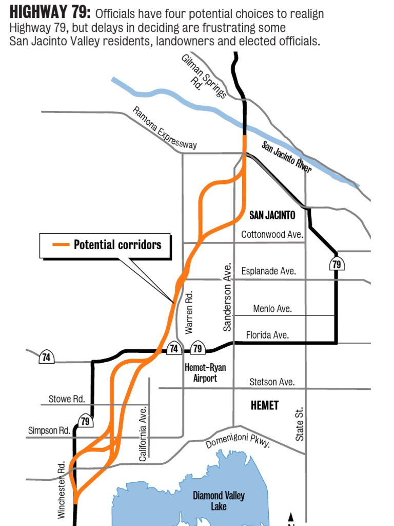 Highway 79 Realignment Options in San Jacinto | PDF