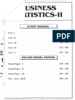 4th Sem Business Statistics - II