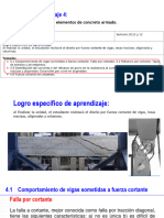 Unidad de Aprendizaje 4:: Deflexión y Fisuración en Elementos de Concreto Armado