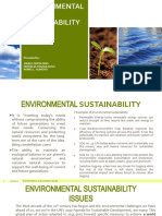 ENVIRONMENTAL AND SUSTAINABILITY ISSUES - New