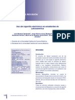 Artículo de Revisión: Uso Del Cigarrillo Electrónico en Estudiantes de Latinoamérica