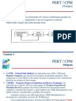 Ferramentas PERT/CPM para planejamento e controle de projetos