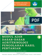 Modul Ajar Dasar-Dasar Agriteknologi Pengolahan Hasil Pertanian - Teknik Kerja Aseptik - Fase E