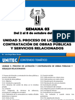 Concursos y Licitaciones en La Construcción. Unidad 3 Proceso de Licitación y Contratación de Obras Públicas y Serv