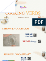 A. Cooking Verbs For Video
