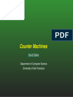 Counter Machines