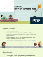 Socio Emotional Development of Infants and Toddlers