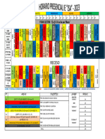 Horario 2023 Jsa