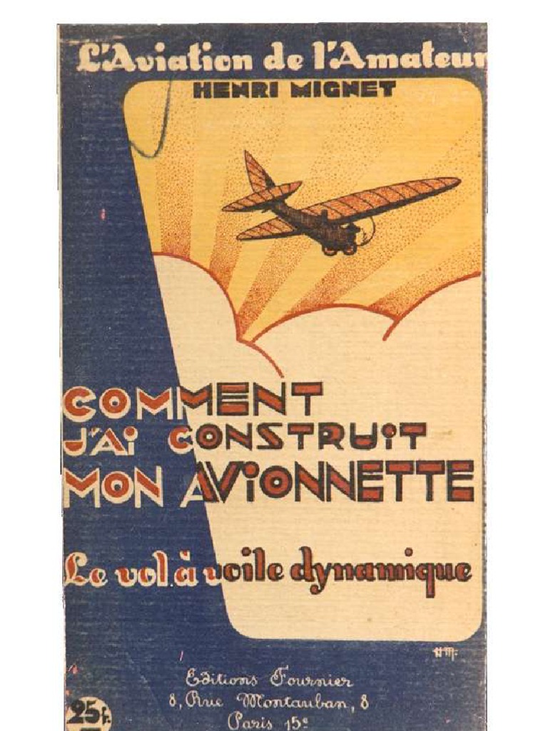 Notice Constructeur D'avion Meccano N°0 – Originale, 0,90 Francs (France)