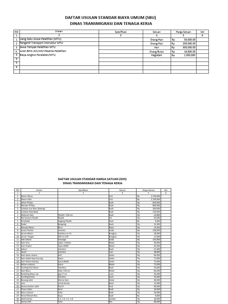 SBU Pelatihan 2024 Edit PDF