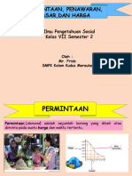 C. Permintaan, Penawaran, Pasar Dan Harga