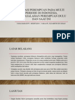 Situasi Perempuan Pada Multi Periode Diindonesia, Permasalahan