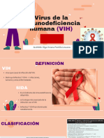 Virus de La Inmunodeficiencia Humana: ALUMNA: Olga Viviana Portillo Lescano
