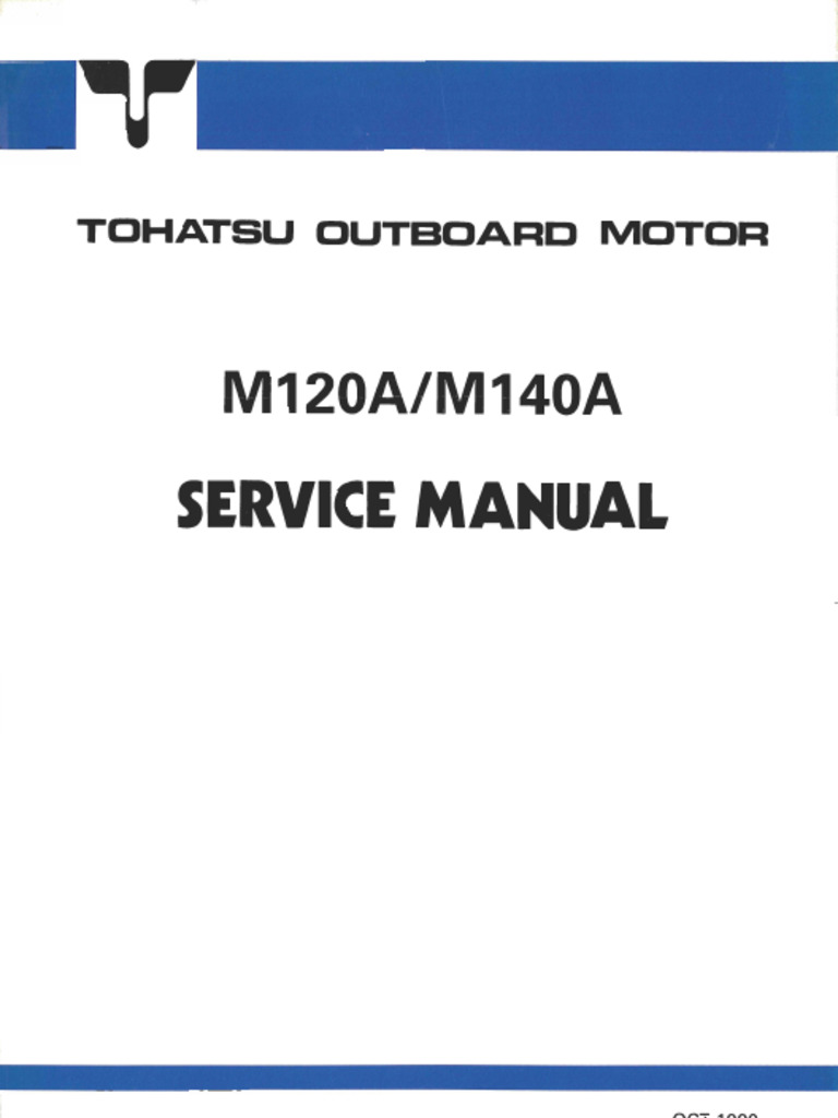 Tohatsu M120A M140A SM PDF