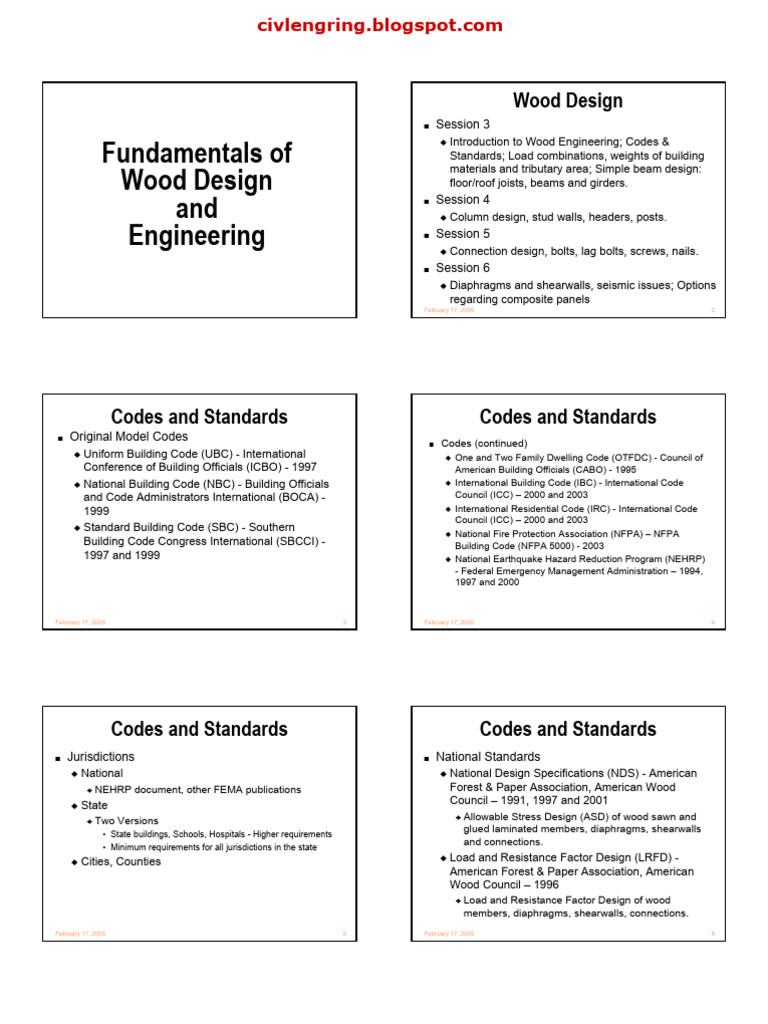 Timber Beam Design and Standards | PDF | Lumber | Bending