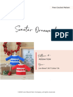 Sweater Ornaments - M23244 TCDK v1698429671033