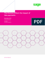 Domino Effect Late Payments Research Sage