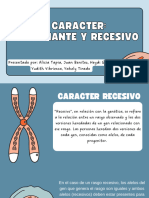 Caracter Dominante y Recesivo-2